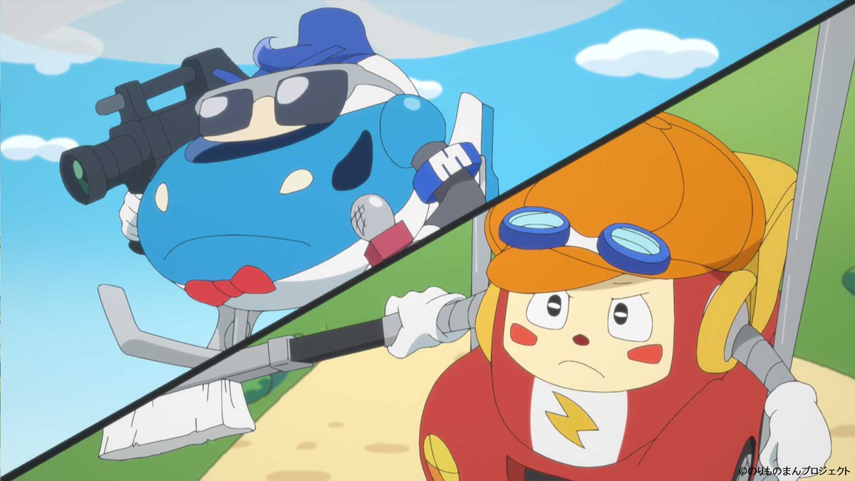 Twitter இல Cloverworks のりものまん モービルランドのカークン 36話 空飛ぶのりもの どうでしたか どんなときでもニュースをつたえるマイクさん かっこいいですね 次もおたのしみに Clw のりものまん