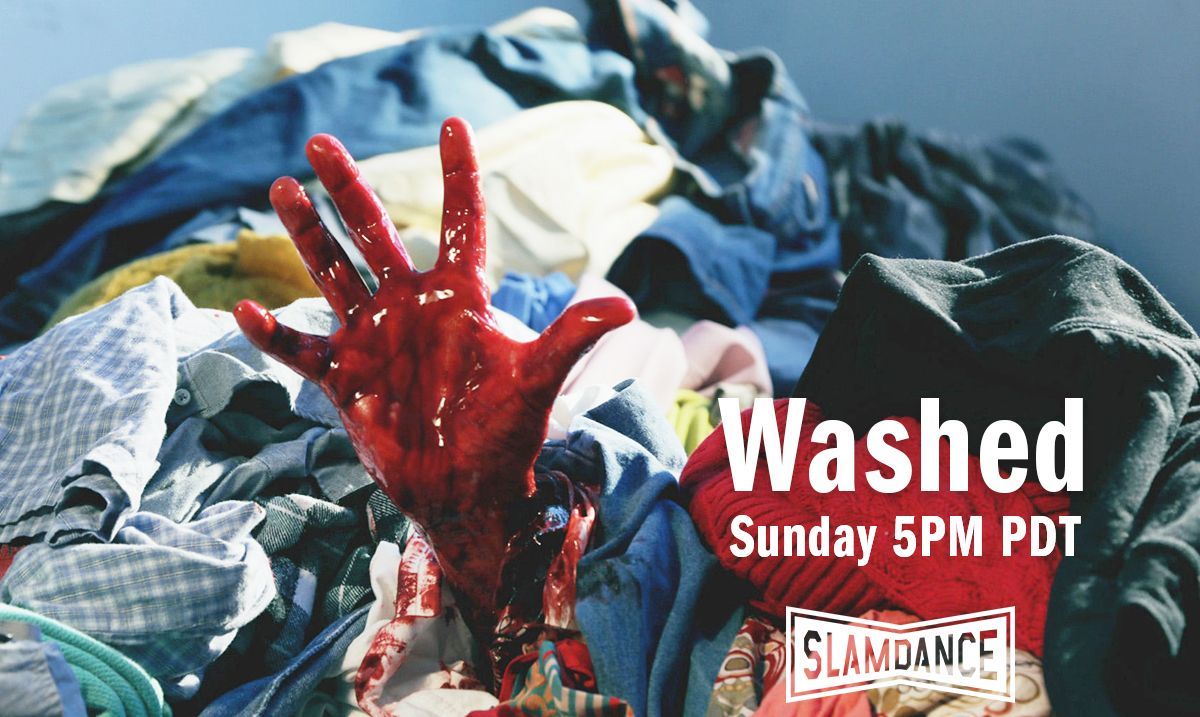 Slamdance's tweet image. WASHED is out now on the Slamdance channel!

In this stop-motion horror short, a couple enlists the aid of a mysterious figure to help them with their seemingly insurmountable laundry problem.
Directed by Michael Bartolomeo @TriangleFilmsNY

slamdance.com/watch