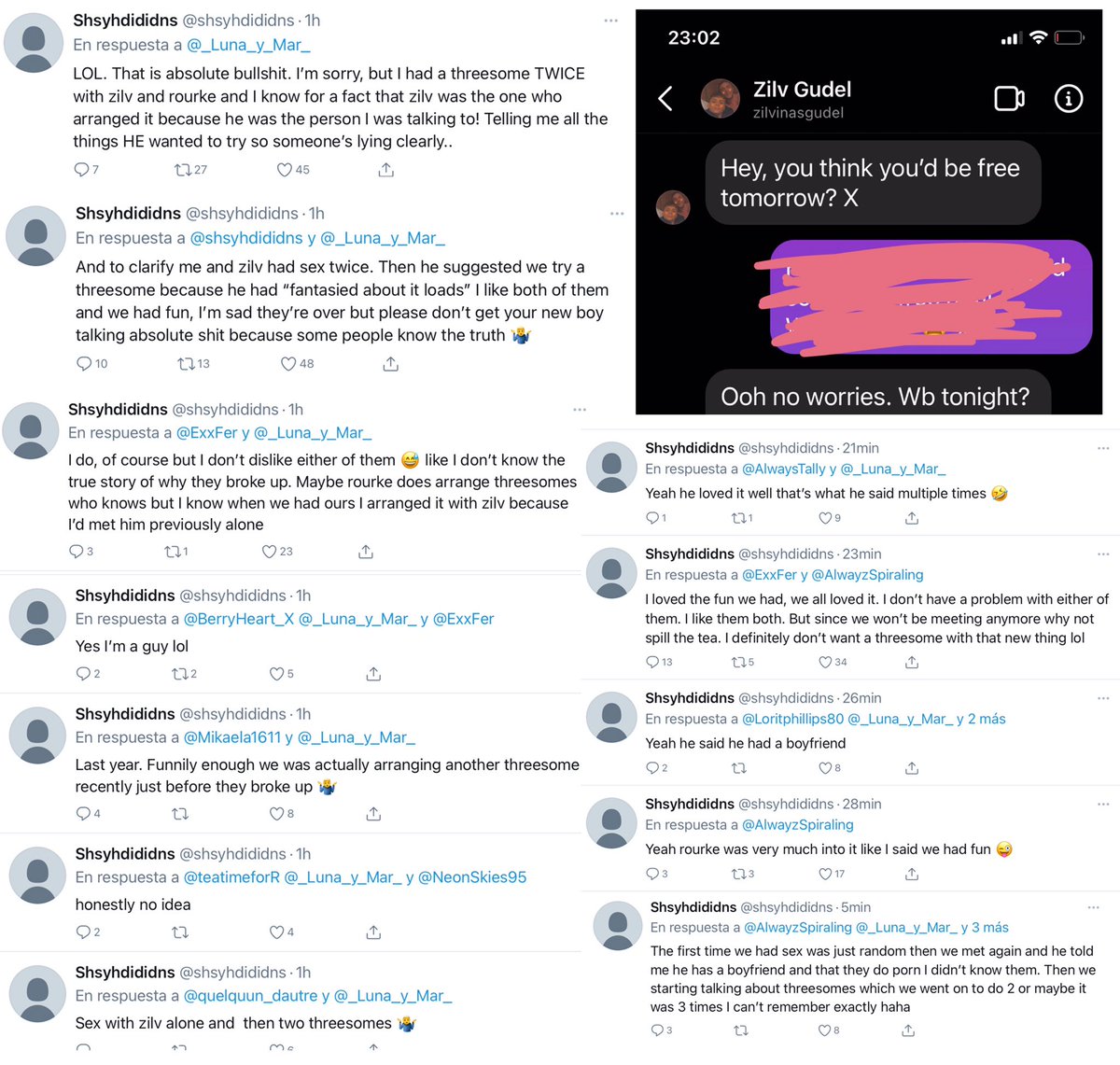 𝐉𝐮𝐬𝐭 𝐋𝐮𝐧𝐚 Kai Answered Questions About Who Rourke Is And What Ended Zilv And Rourke Relationship