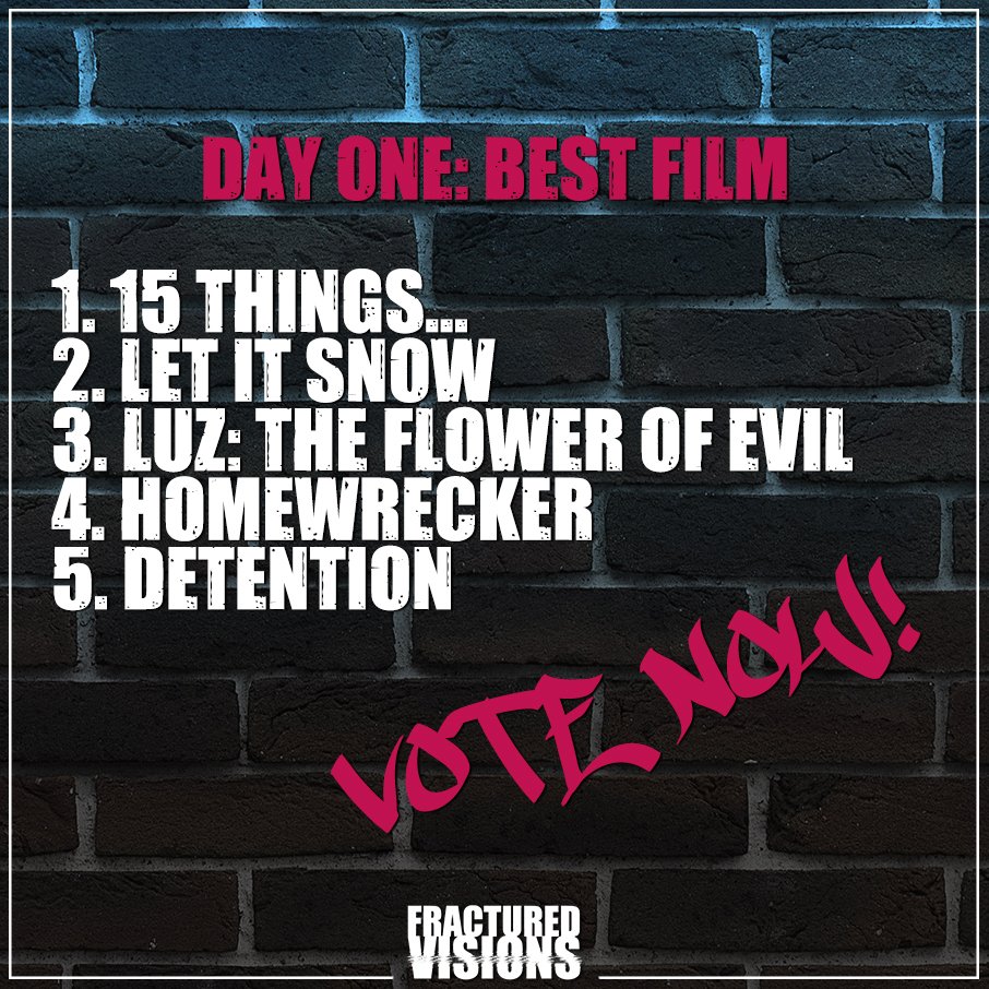 FracVis's tweet image. We're thrilled to see so much love and attention for our closing film, TEN MINUTES TO MIDNIGHT ❤ Well deserved! 👏

#FracVisFest would like to extend a HUGE THANKS to everybody for joining us this weekend!

REMEMBER! There is still time to vote for your favourite film/short!