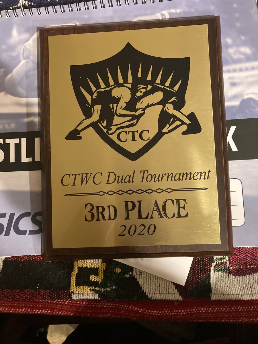 oms_wrestling's tweet photo. Oakland Wrestling taking 3rd in a very competitive conference finishing the season 13-3. We worked harder than imaginable and earned it with their positive mindset, hard work, and no quit attitude. You can’t see it under the mask, but Coach is smiling his biggest smile in years. https://t.co/llcsNkE9Jz