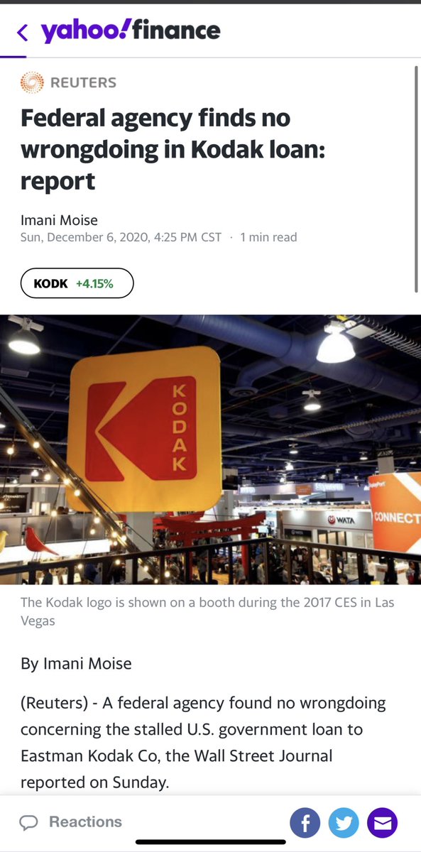 warside8's tweet photo. Are we gonna see another $KODK moment https://t.co/bjCxaTVHHx