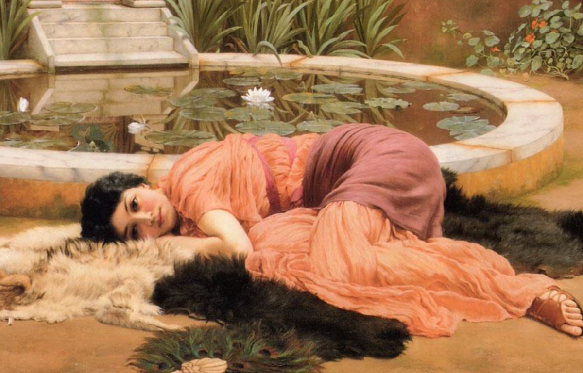 Him or PicassoA world in need of idealized beauty//THREAD - The Story of John William Godward