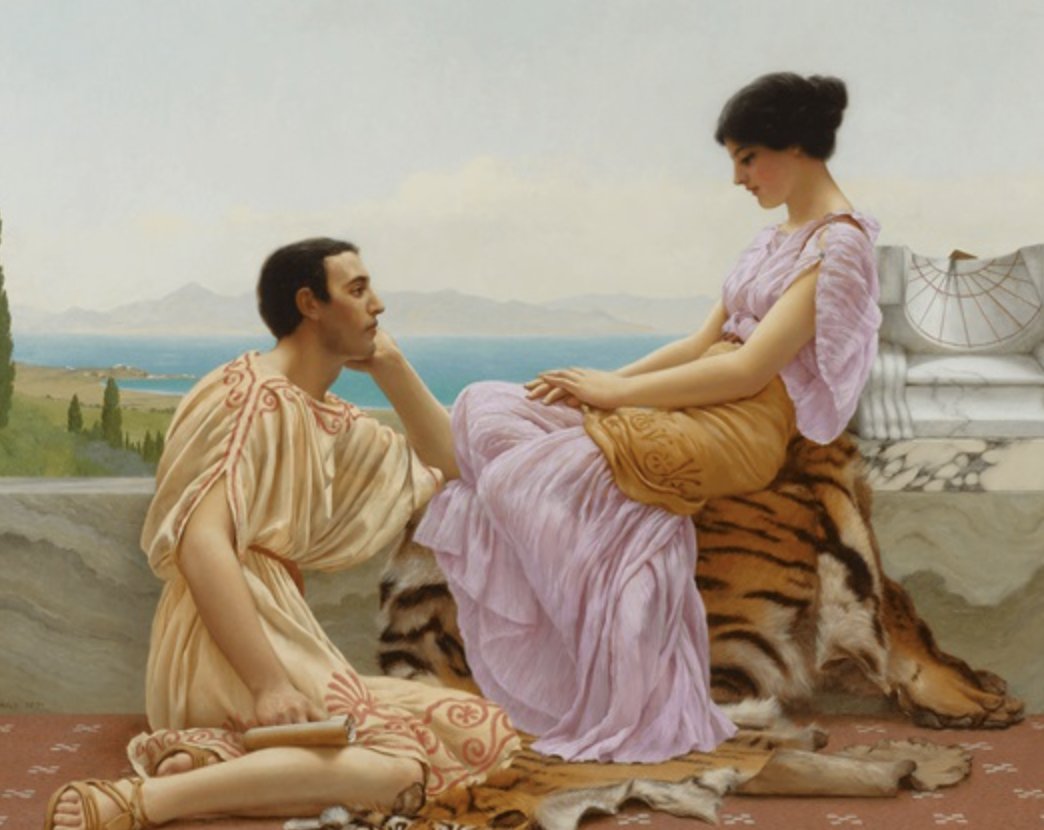 Most people either conform with the society they live in or cast their ideas aside in order to have a normal life. Godward refused to do either.Like Mishima his death, in itself, was a work of art.