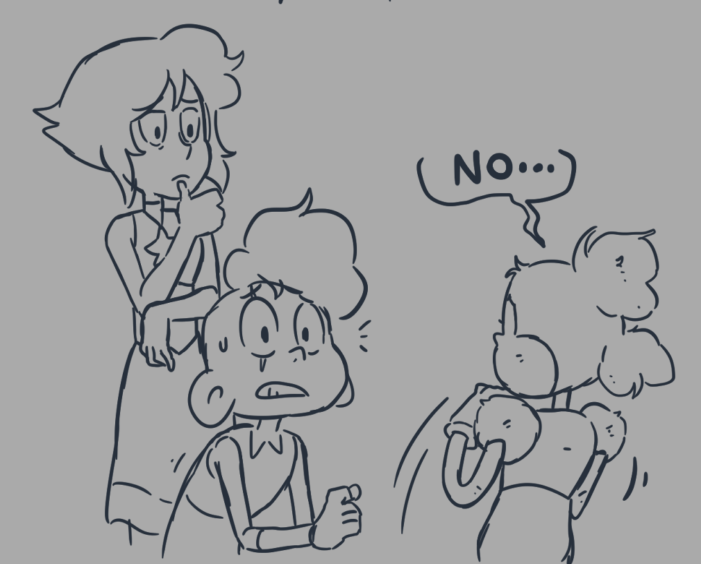 old Larzuli AU drawings I forgot about!! weh 