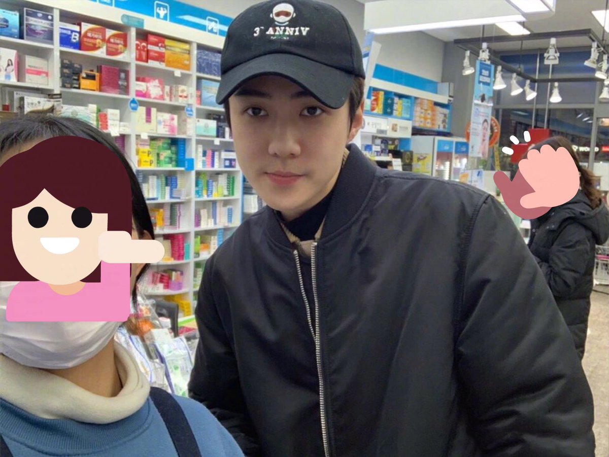 dam_dt's tweet photo. ละทำไมทุกคนเหมือนเจอเซฮุนกันง่ายไปหมดเลย ยกเว้นกุ TT https://t.co/HOak9AEN1B