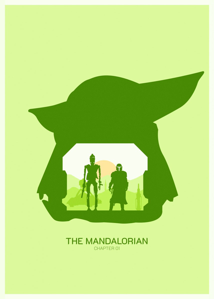 MateusQuandt's tweet image. The Mandalorian -S01E01 - The Mandalorian  #TheMandalorian #Mandalorian  #chapter01 #poster #design #graphicdesign #minimalist #yoda #baby #scifi  #nerd @PedroPascal1