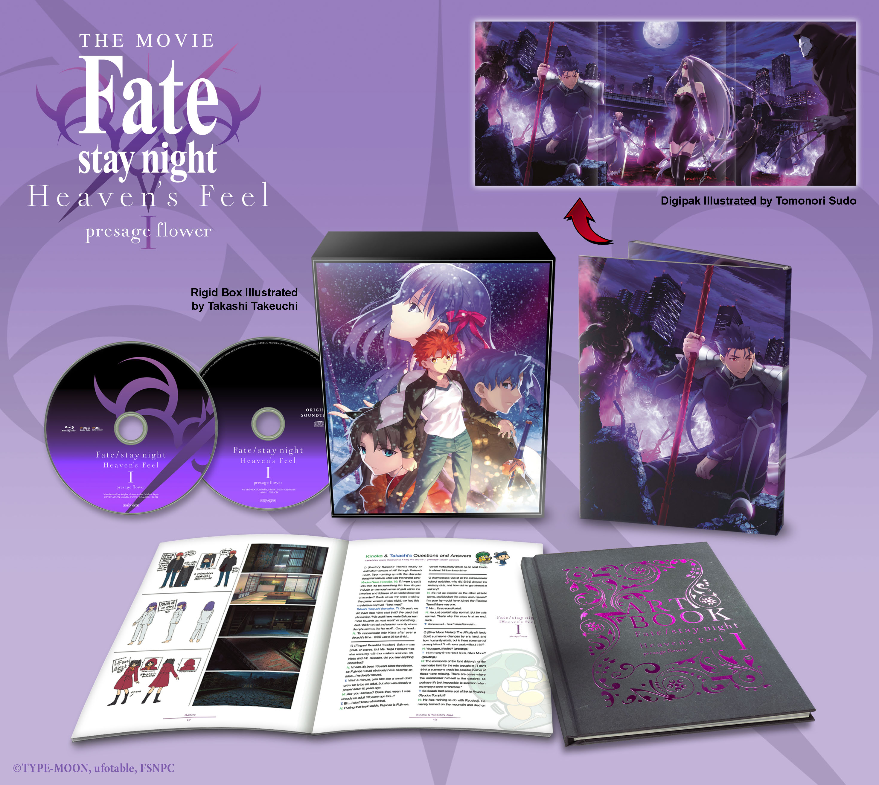 Fate Stay Night Heavens Feel II lost butterfly Blu-ray