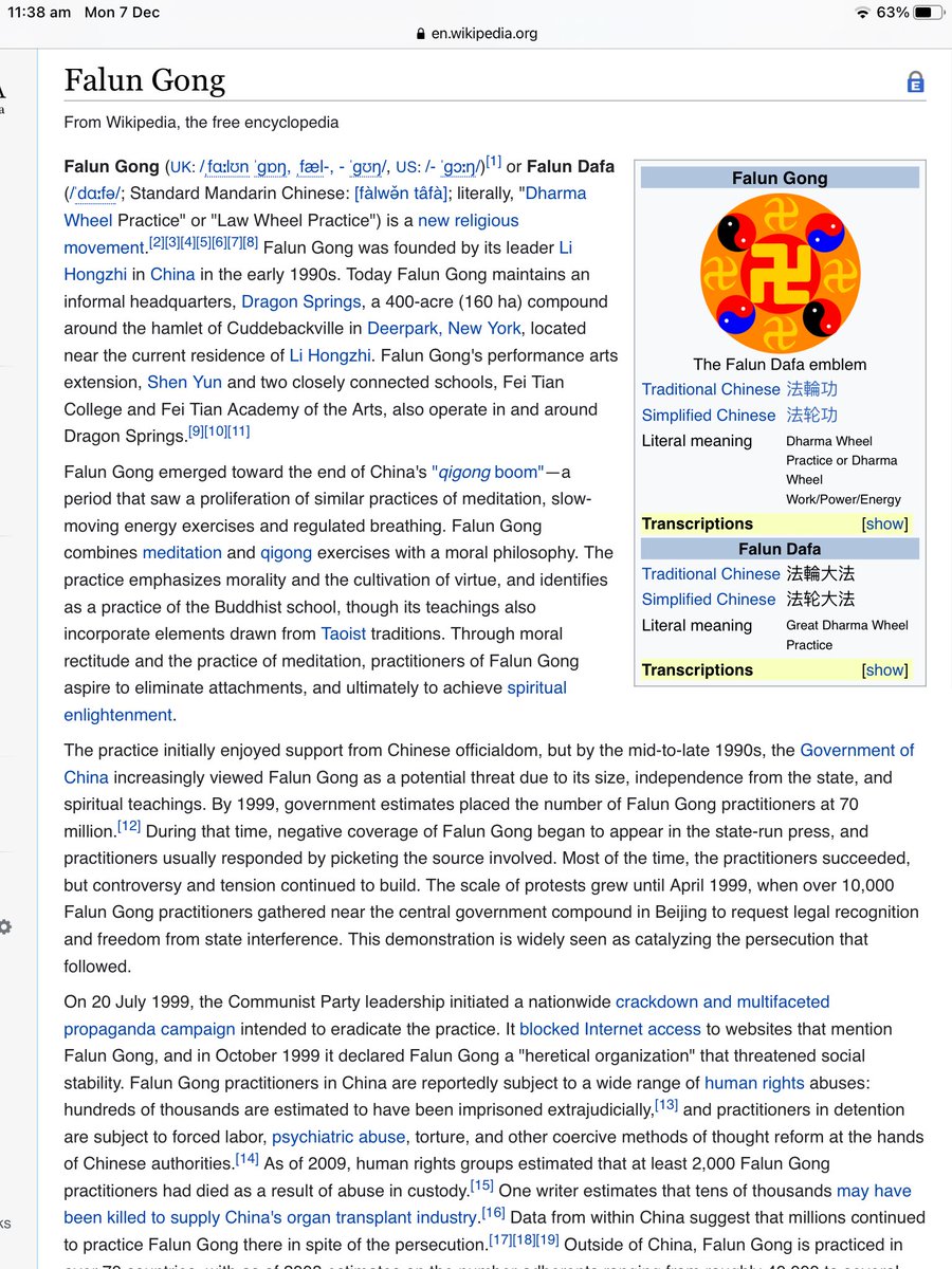 Falun GongTake A DownerTo the Supreme Court Interesting read @WakeAustralia  @BoliqueAna