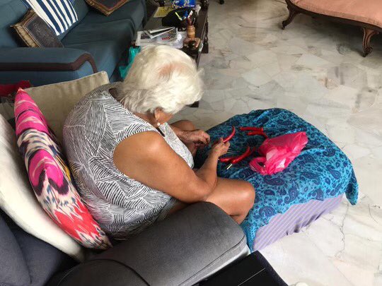 TheNobilo's tweet image. Hoping it won’t rain tomorrow as Mum is putting her chilies out to keep the rain away.  It’s worked for 15 years so let’s hope for the same tomorrow for the annual Nobilo Foundation golf tournament to raise funds for kids at Christmas. #thanksmum #norain