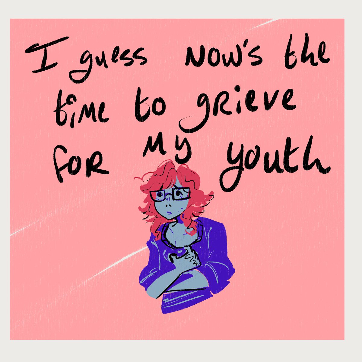 slapstickitty's tweet photo. hi ive got a mixture of current events and listening to she used to be mine on repeat in my gut and had to make a comic to let it out (1/2) https://t.co/EZxM5bAzIS