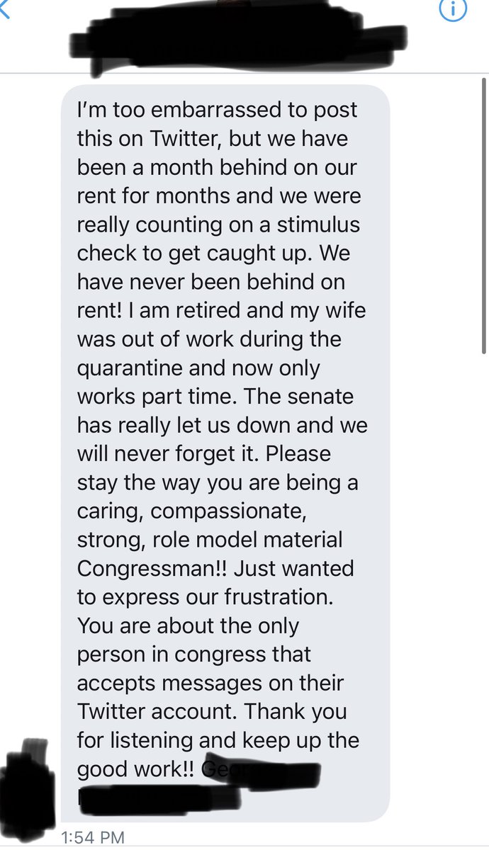 If you read one more thing tonight, read this. And, I’m talking to you, @senatemajldr. Americans are hurting. Pass #COVID19 relief now!