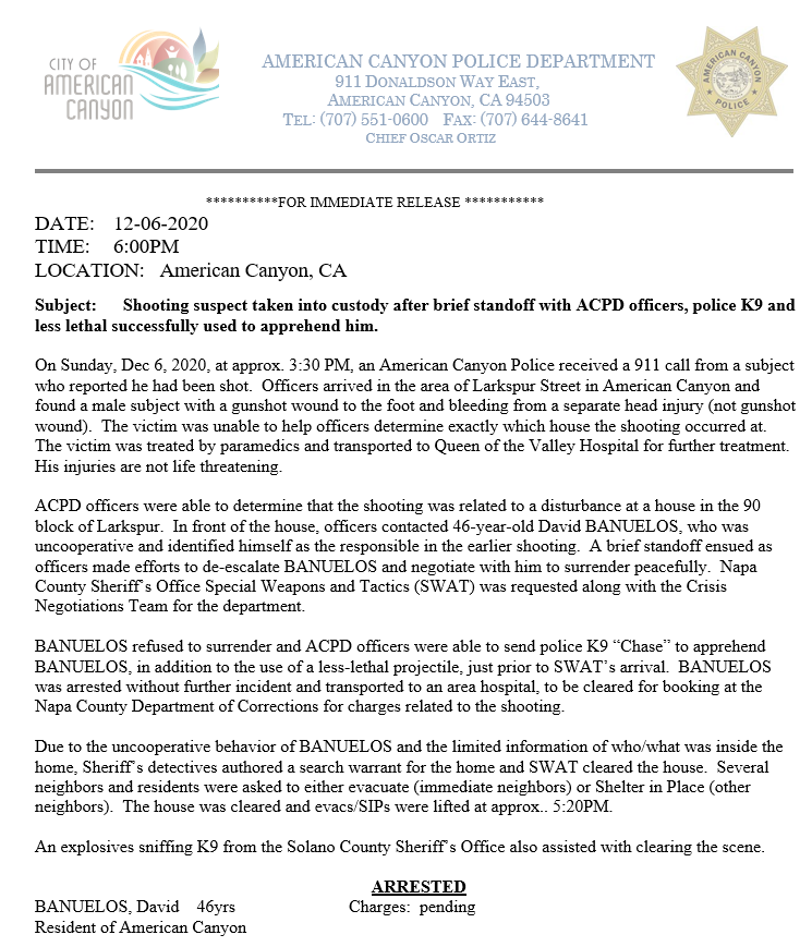 Napa Jail Booking Log California Budget Includes 20m To