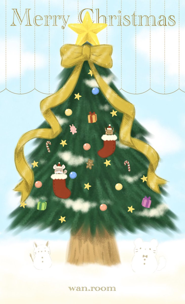 ট ইট র わん Wan Room クリスマスツリーの日 謎に3時間程気合いを入れて描いてしまいました ので 折角なのでセブンネットプリント登録もしたのでよかったらクリスマスカードとして楽しんでいただけたは嬉しいです 番号 期限 12 14