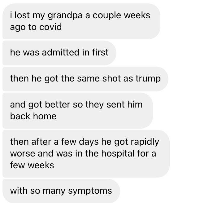 My friend’s deaf grandfather passed away due to covid. They had to say goodbye over FaceTime with written signs