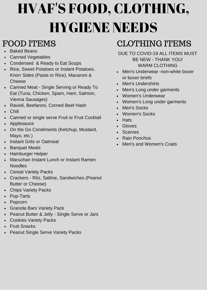 We have extended our donation drive Stock the Pantry event until December 18th!! Drop off, car side pick up, or delivery options to Severns and Howard to benefit HVAF of Indiana!