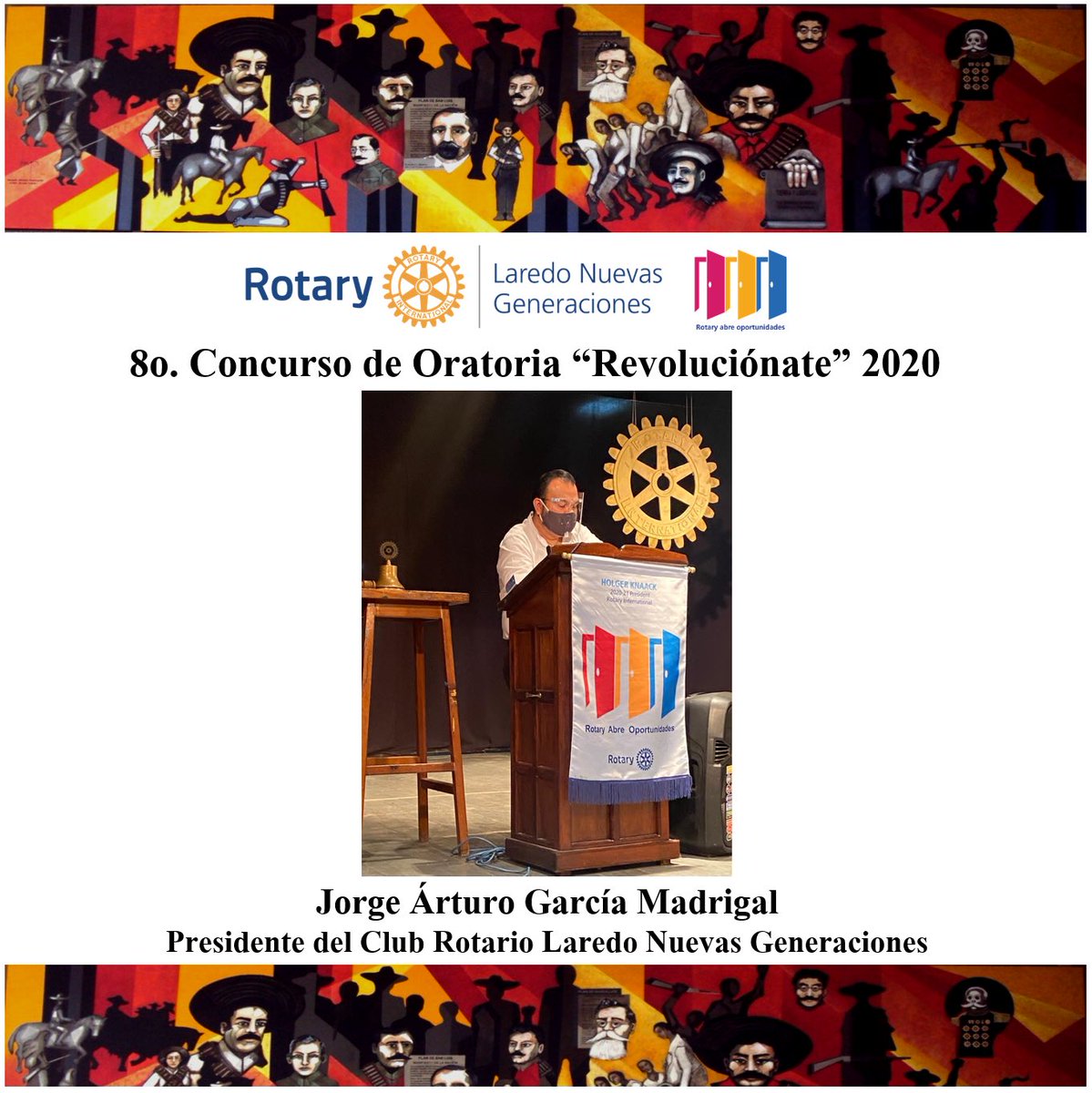 NgLaredo's tweet photo. 💖💛💙 “𝐋𝐀 𝐅𝐀𝐌𝐈𝐋𝐈𝐀 𝐍𝐆´𝐒” Edición No. 7 donde te presentamos las actividades de nuestro Club y de los ahijados Rotaract e Interact.
#RotaryAbreOportunidades #RotaryInternational
#Distrito4130
#zona25a
#RotarioLaredong
#SoyLaredoNuevasGeneraciones
#Interactlaredong https://t.co/fog0i5VsHE
