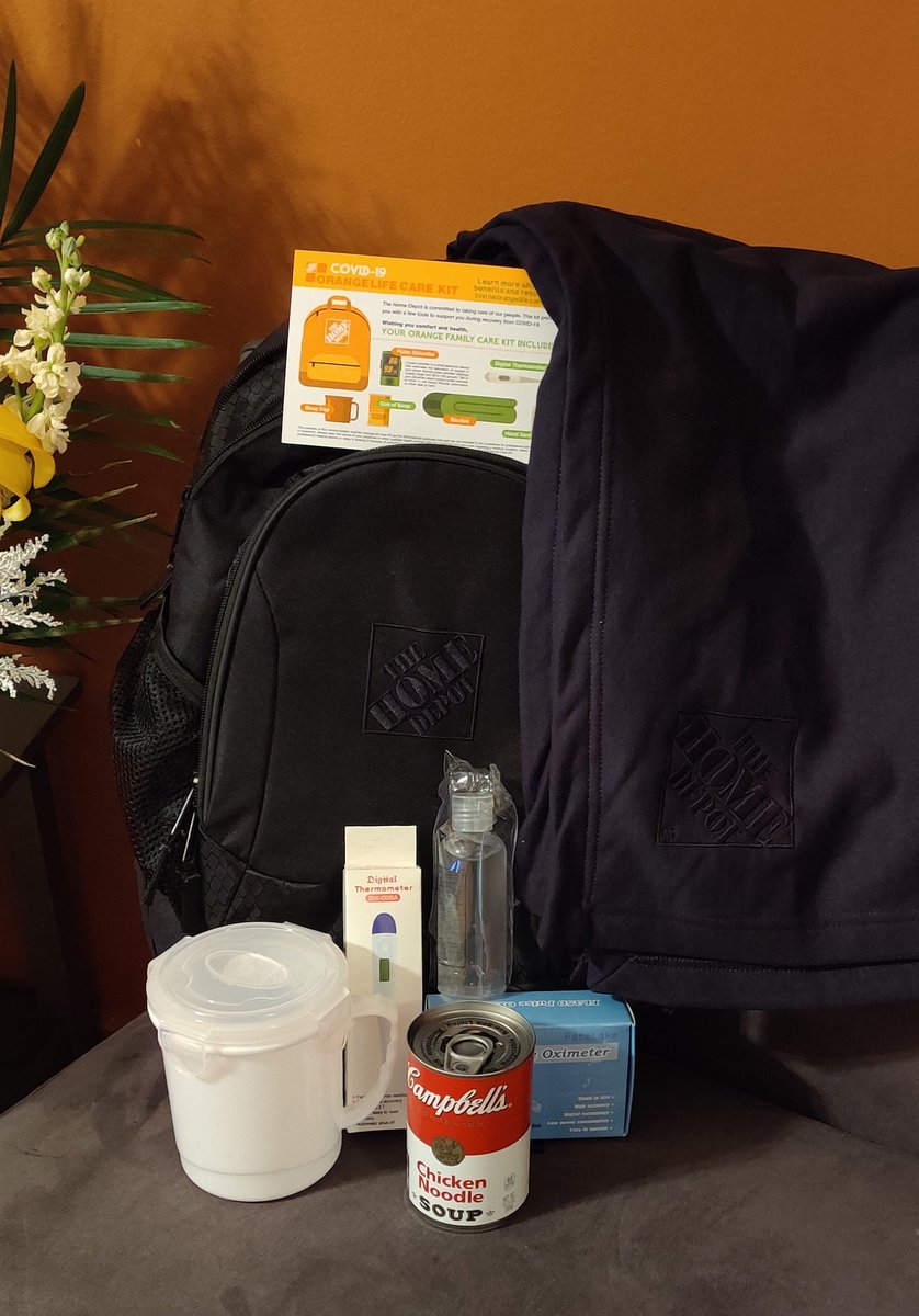Received my Covid care kit yesterday!  Thank you so much for this amazing gift along with all the well wishes.  My family and I are so blessed to be apart of the Home Depot Family.  <a href="/GuarinoSarah/">Utica United 2708</a> <a href="/KSorgani/">KatieSorgani</a> @SallyGansior @XKerrigan