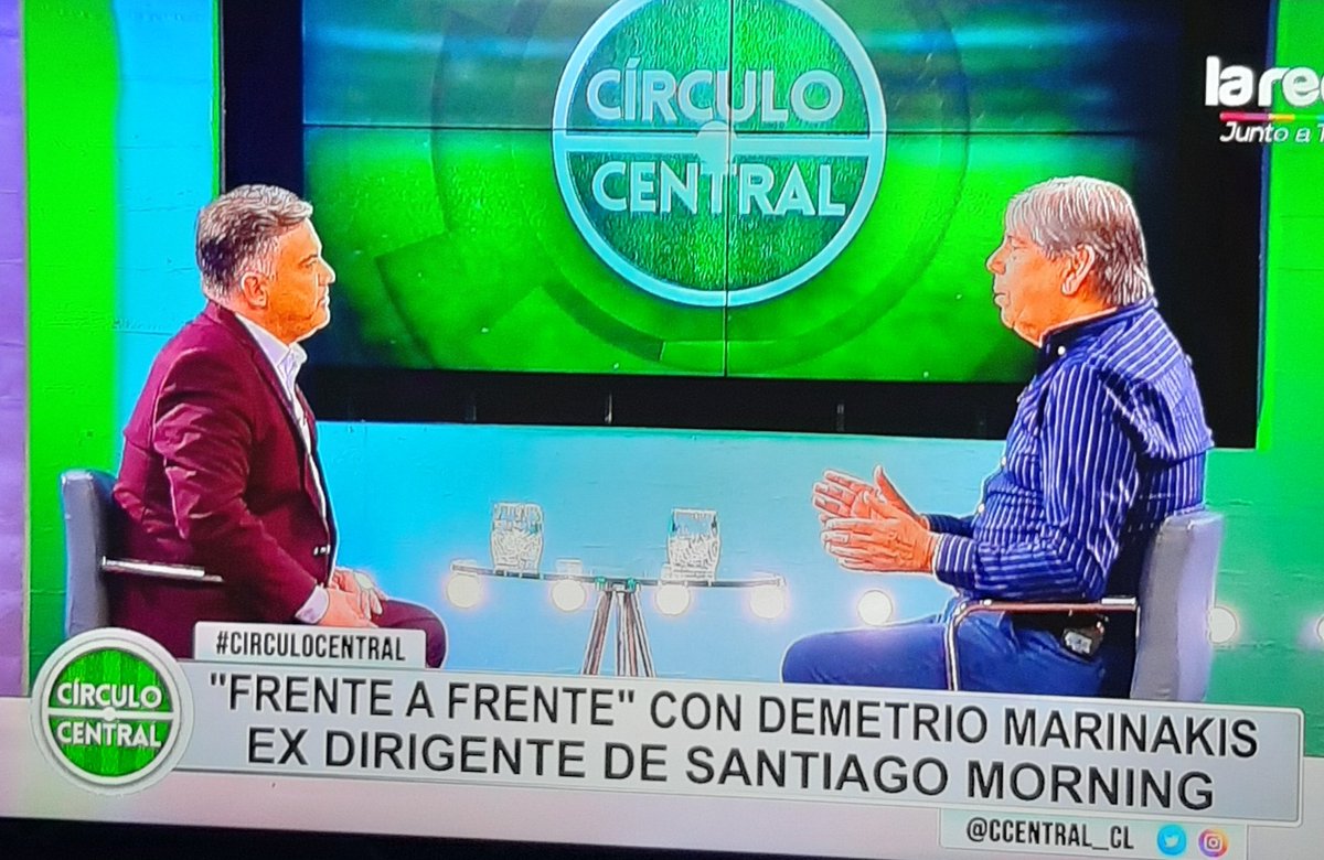 Estoy en <a href="/LaRedTV/">LaRed</a> en #circulocentral hablando de futbol #nuñoa