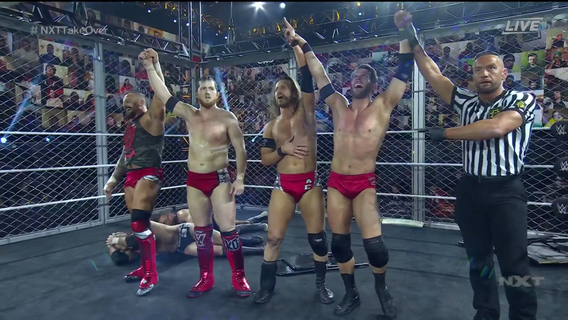 UE ganadores en este TakeOver WarGames.