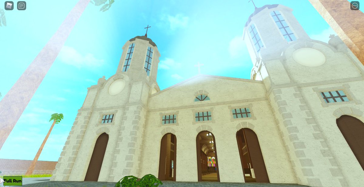 PopsicleRBX's tweet photo. Hozier eat your heart out ⛪️🌴

(Images: screenshots of a simplified recreation of Saint John's Cathedral, in the city of St. John's, Antigua &amp; Barbuda 🇦🇬) https://t.co/6tu0rlWBhb