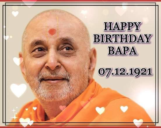 DrBpatel's tweet image. Happy Birthday Pramukhswami Maharaj🙏🙏

Jai Swaminarayan 🙏