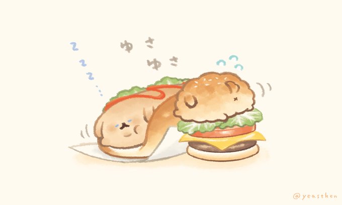 「食べ物 サンドイッチ」のTwitter画像/イラスト(新着)｜21ページ目