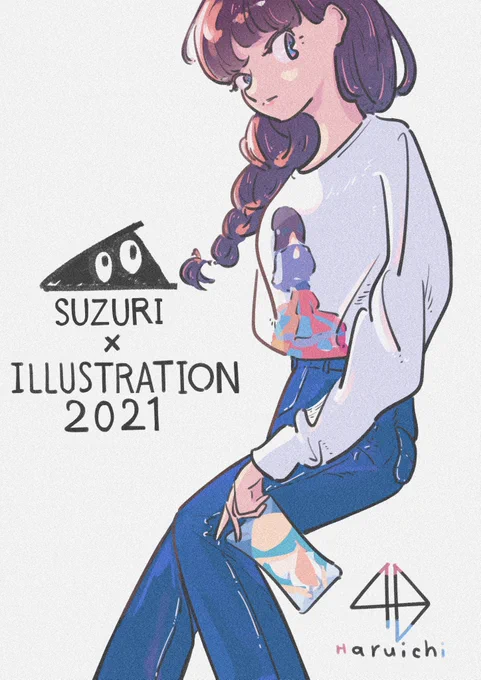 『ILLUSTRATION 2021』とSUZURIとのコラボグッズも本日から販売開始です!一度覗いてみてくださいね! #ILLUSTRATION2021_SUZURI  