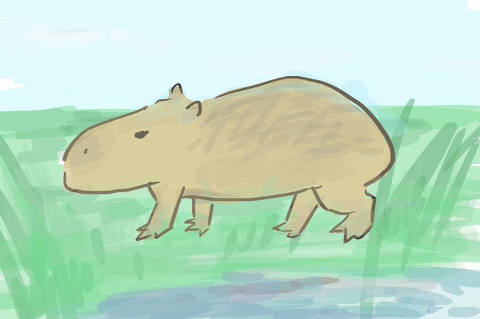 カピバラのtwitterイラスト検索結果 カピバラのtwitterイラスト検索結果