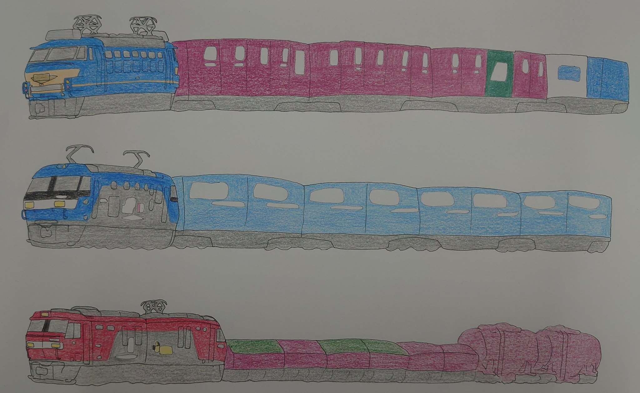 出町柳 彩都 アヤ リクエスト募集中 イラスト Jr貨物 ちび貨物列車 T Co Lgihzq7kgv Twitter