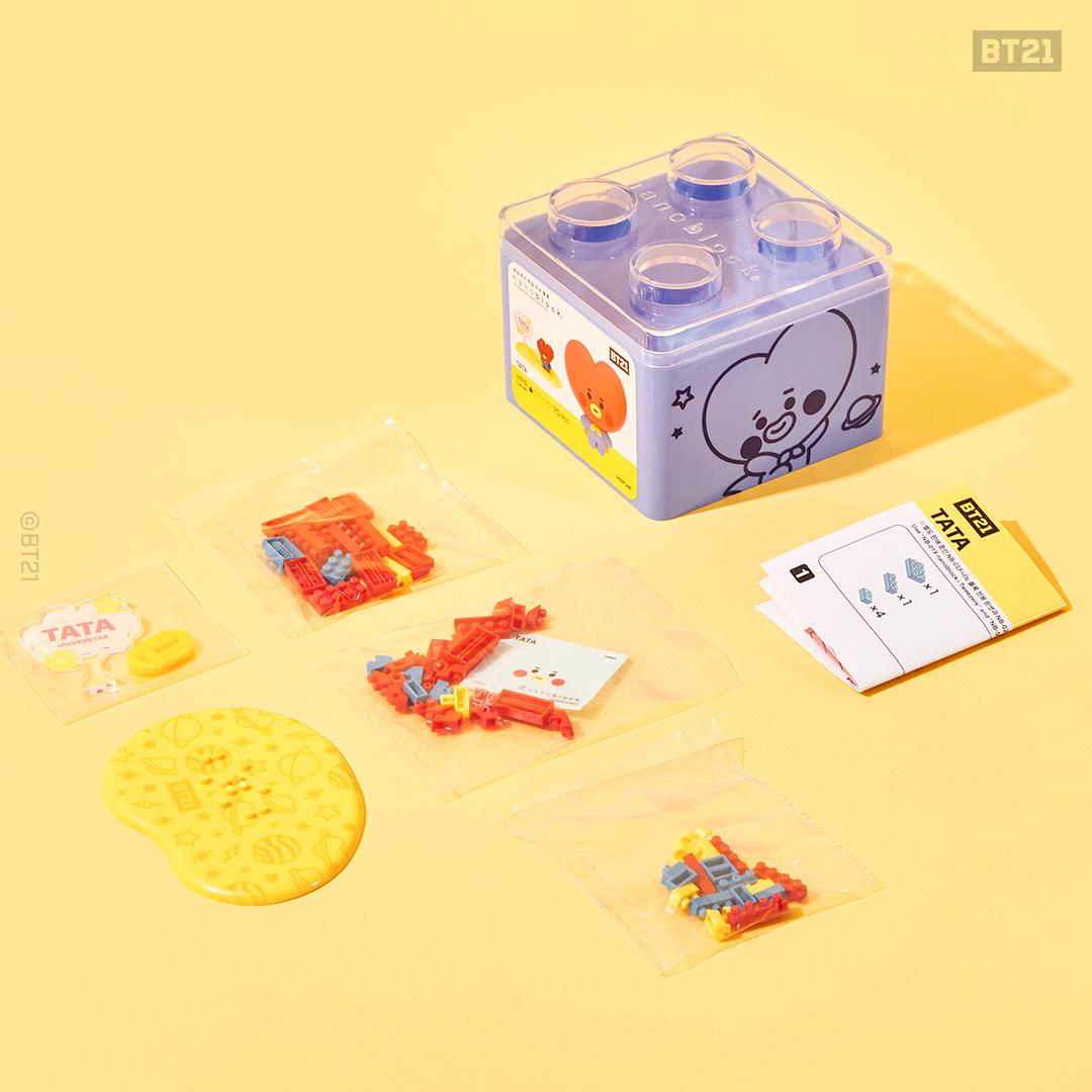 ベビー ブロック万年カレンダー(MY LITTLE BUDDY) BT21