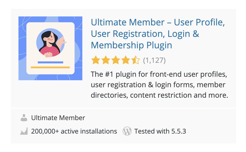 Ultimate Member tweet media