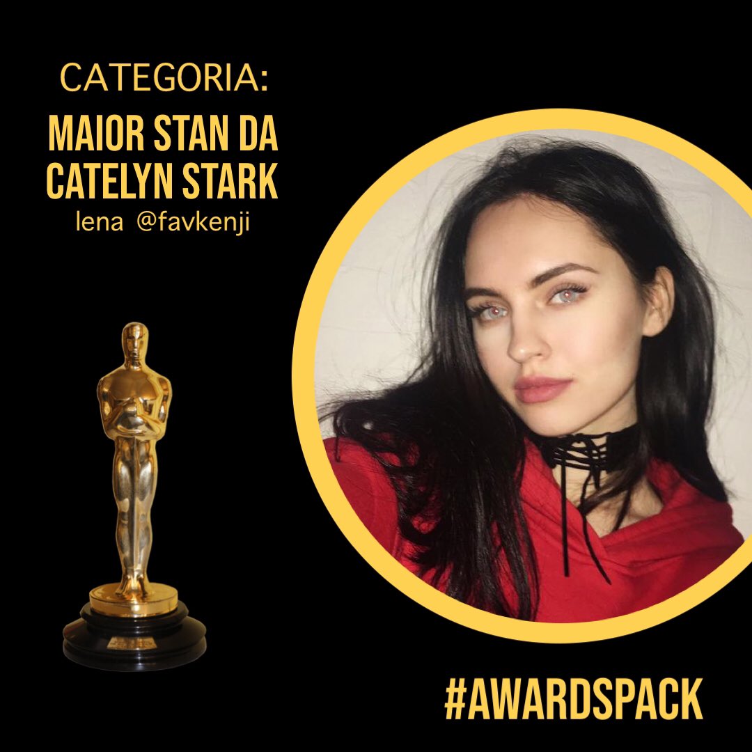 starkbaes's tweet photo. Os prêmios de Maior Stan do Robb Stark e Maior Stan da Catelyn Stark foram para...

🏆 @favkenji {27,17%} Catelyn Stan
{70%} Robb Stan

#awardspack https://t.co/Sg6aYVa3KM