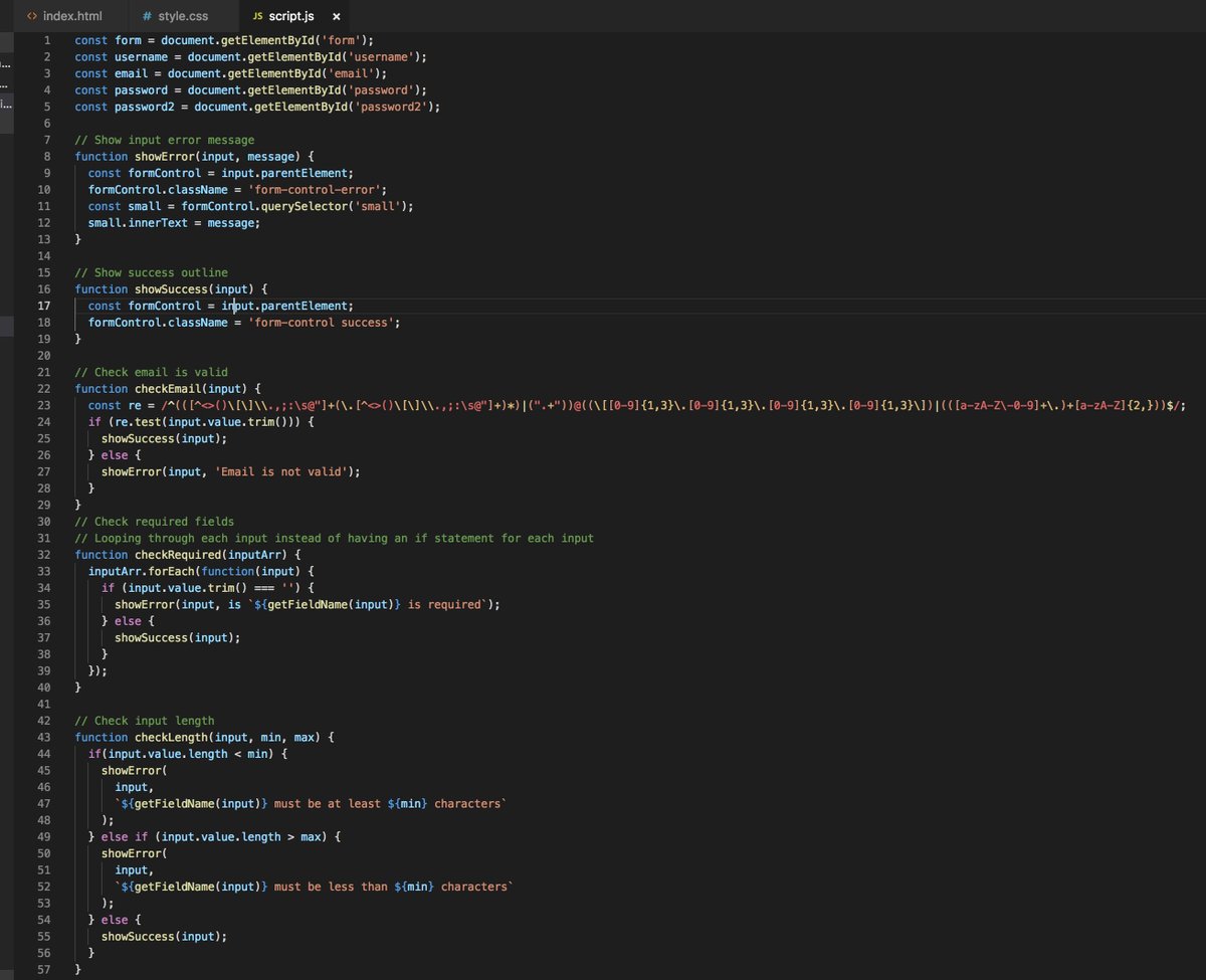 TheBaylisCode's tweet image. Day 17 of 365 3rd edition
I hope you are enjoying your Sunday evening. Just finished some refactoring on a Javascript Form Component.
#codingphase #365codingphasechallenge #thecodingway #100daysofcode #javascript #React #50Projects50Days
#25DaysofChristmas #25daysofcode
