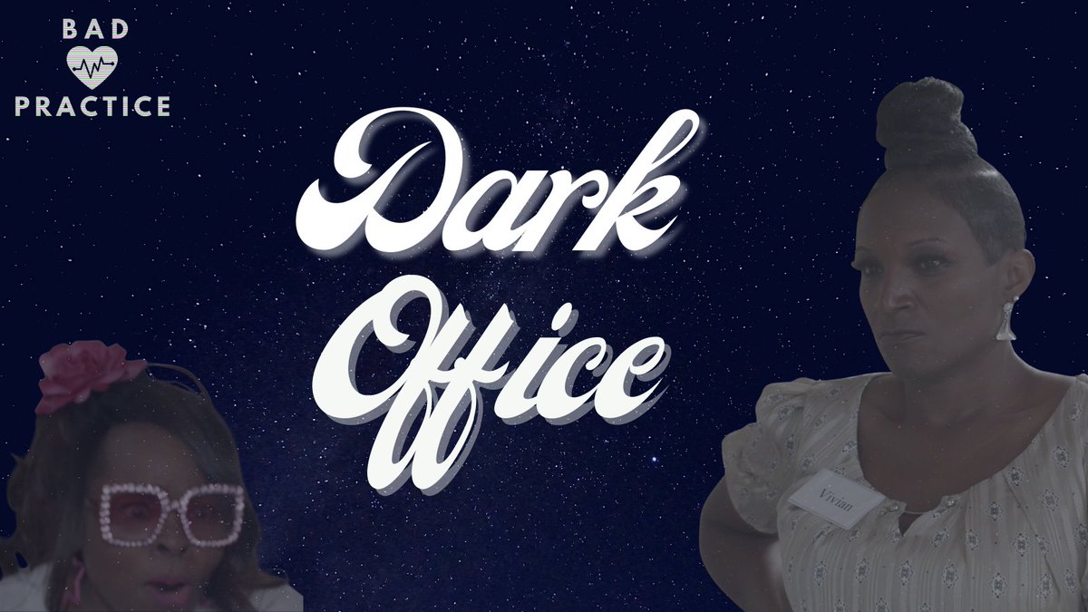 practice_bad's tweet image. Just when you thought our front office staff couldn't get any crazier, the ladies are back and breaking even more rules in the newest episode of Bad Practice.  

#BadPractice #DarkOffice #premieres Monday December 14 on YouTube at 7:30 pm EST.