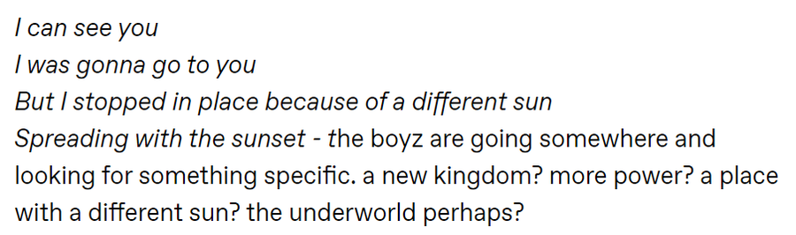 but what are the boyz’s goals. i think some of that can be seen in the lyrics of reveal and their choice of reveal as the song (moreso than just for performance quality):