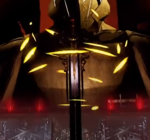 the boyz also bear the sword as their ‘weapon’ which could mean that they are moving forward and looking for something to conquer with their swords, but we also see juyeon on the throne so it could also mean that he is defending his kingdom and his place on the throne