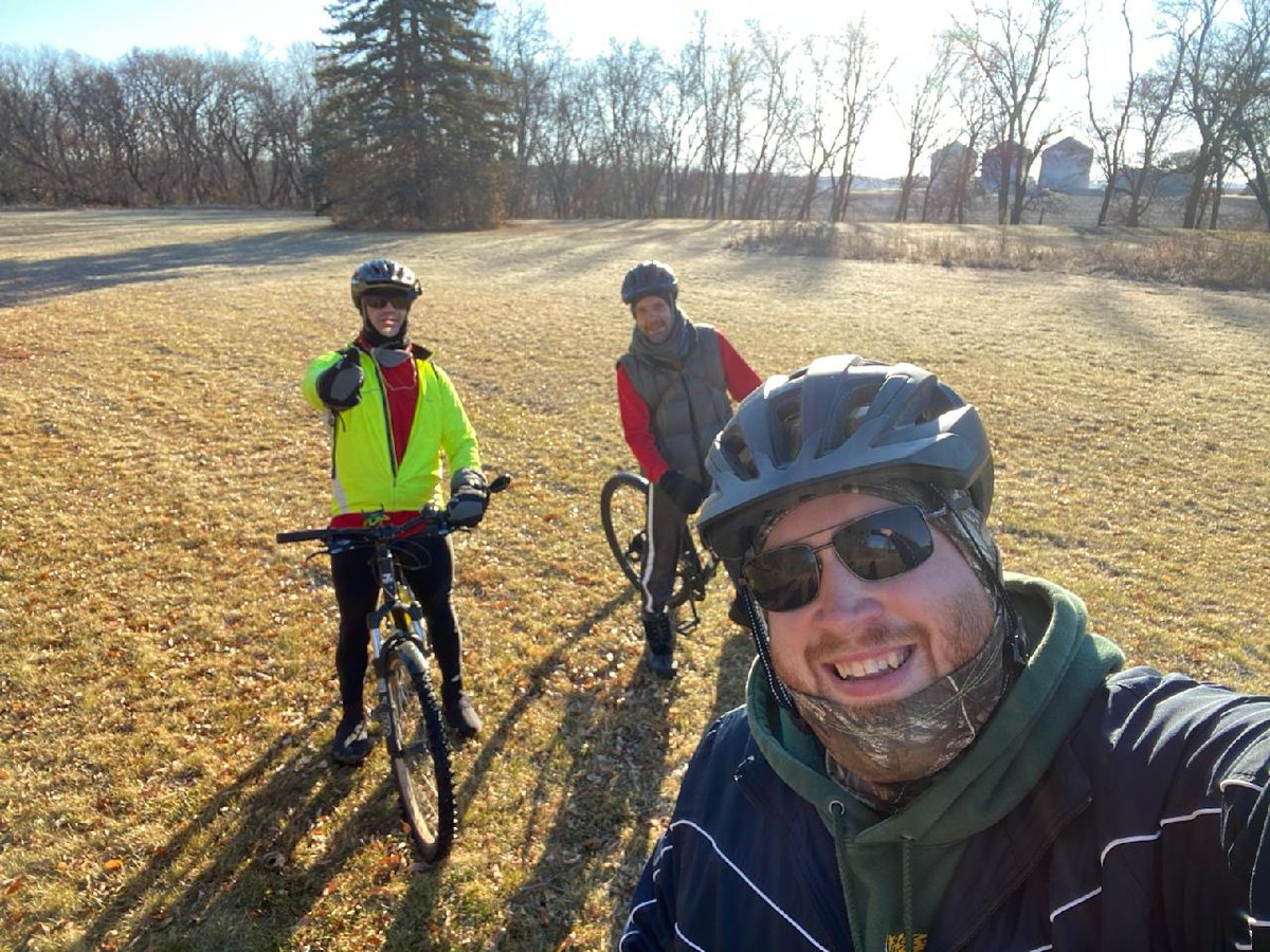 Bike_Walk_ND's tweet photo. North Dakota Bicycling Love!!!

12/05/2020   South Fargo

Great Weather/Great Comradery!!!!

NORTH DAKOTA, WHERE ARE YOU RIDING???

@NDLRTP @NorthDakotaDOT @VisionZeroND @GreenwayGGF @NorthDakota @NDDOH @NDparkrec @AARP_ND @NDLeague @NDSU @UofNorthDakota @FargoUGND https://t.co/yh6j4ivwzw