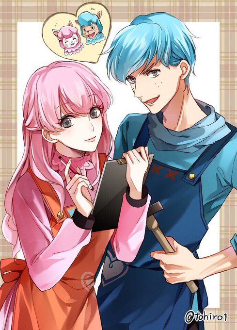 あつ森擬人化 のイラスト マンガ コスプレ モデル作品 件 Twoucan