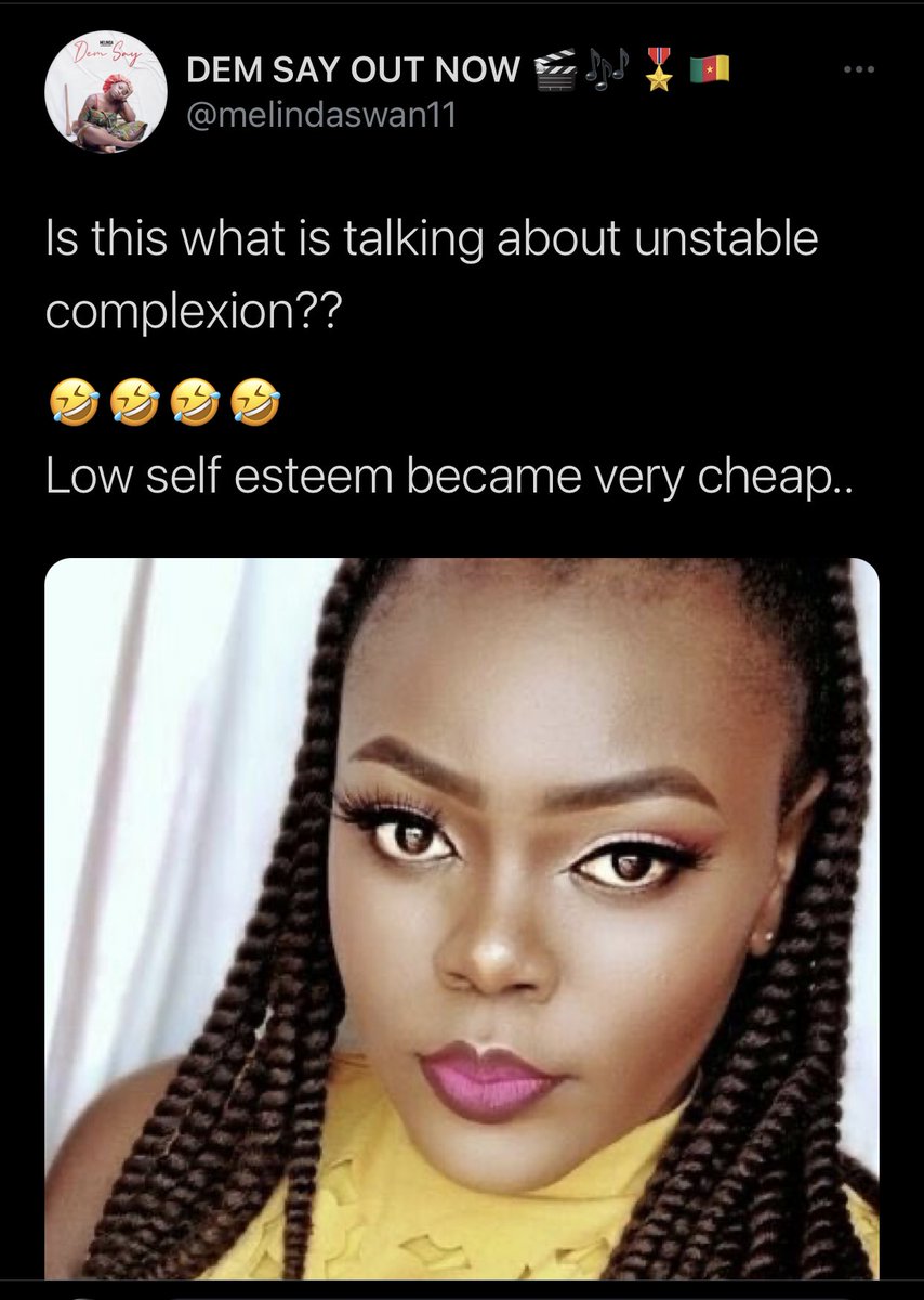 Away from French Twitter and back to our base. So  @melindaswan11 came out to promote her new single  #DemSayAs expected, tweeps went on a dragging contest. But  @Slynebrown1 wasn’t too lucky as her luck hit rock bottom. Follow screenshots to understand how things played. 