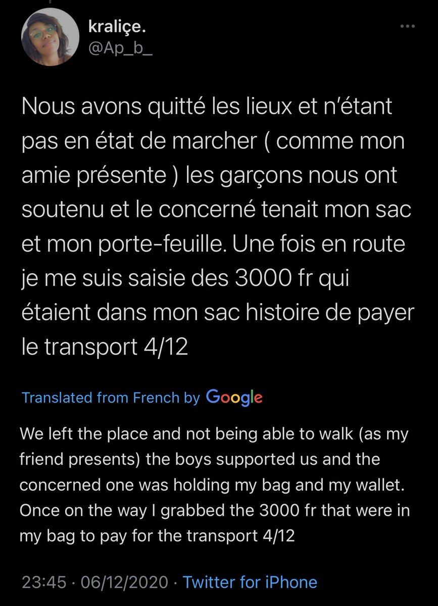 F. On season two of her story, she painted a more clearer picture (step by step) of how the date went. Again, follow the link below for a better understanding. DMs accompanied this particular season.   https://twitter.com/ap_b_/status/1335686509127757827?s=21 #237Recap 