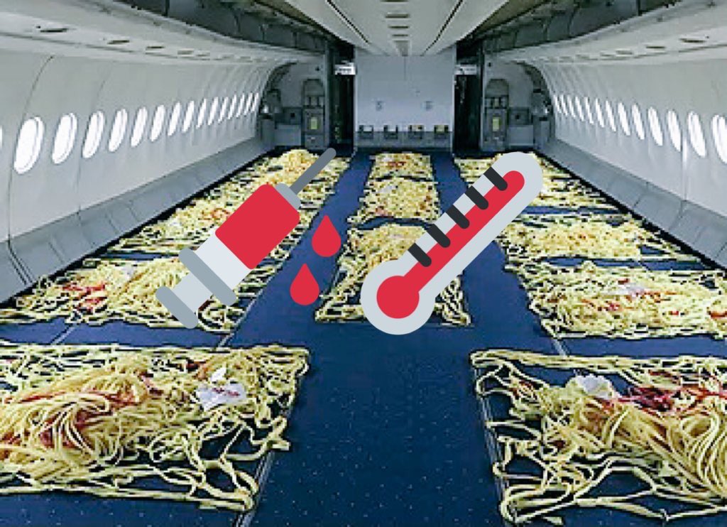 Rayo3mil's tweet photo. Avion de pasajeros reconvertido en carguero
#logistica #vacuna #reto #Pfizer #Moderna #AstraZeneca #challenge #vaccine #Logistics https://t.co/wud3bFI6bk