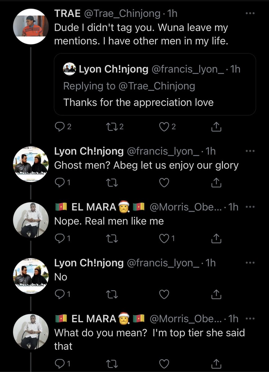 This is Ch!njong special X  @Morris_Obeng  @Trae_Chinjong expresses joy over de men in her life.Her brodas  @LonieChinjong &  @francis_lyon_ happily took de glory. Trae: “I hv other men...”. Lyon wondered if these men were ghosts den boom  @Morris_Obeng appeared. Enjoy! 