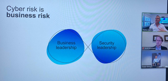 DenmarkBridge's tweet photo. Last Wednesday, we had the privilege of welcoming Nadav Zafrir from Team8 and Troels Bjerg from ISS for an interesting discussion on cybersecurity. A big thanks to Nadav and Troels for sharing their interesting insights and to Scott Bonham for facilitating a great discussion. https://t.co/KGyZynklYm