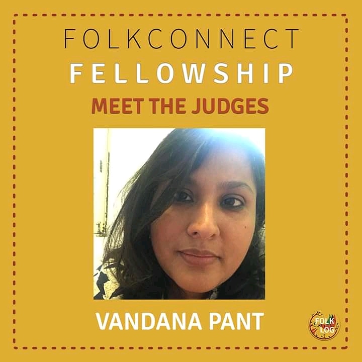 folklog's tweet photo. Welcoming our 3rd judge to #folkconnect fellowship 
-Our Founder!
Vandana Pant has been involved in films, media and advertising as a creative force for more than 20 years. She has also helmed creative teams for several government agencies. 
#judge #fellowship https://t.co/hsPhWRWVzV