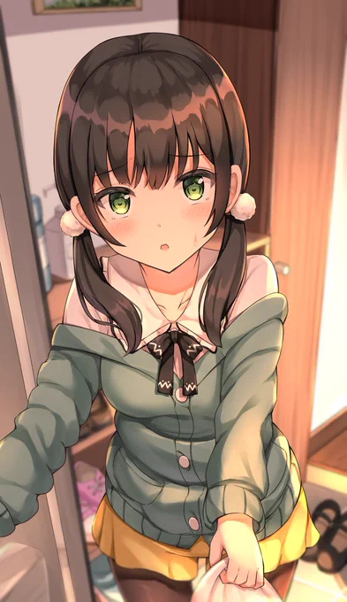 「もう帰っちゃうの…?」 