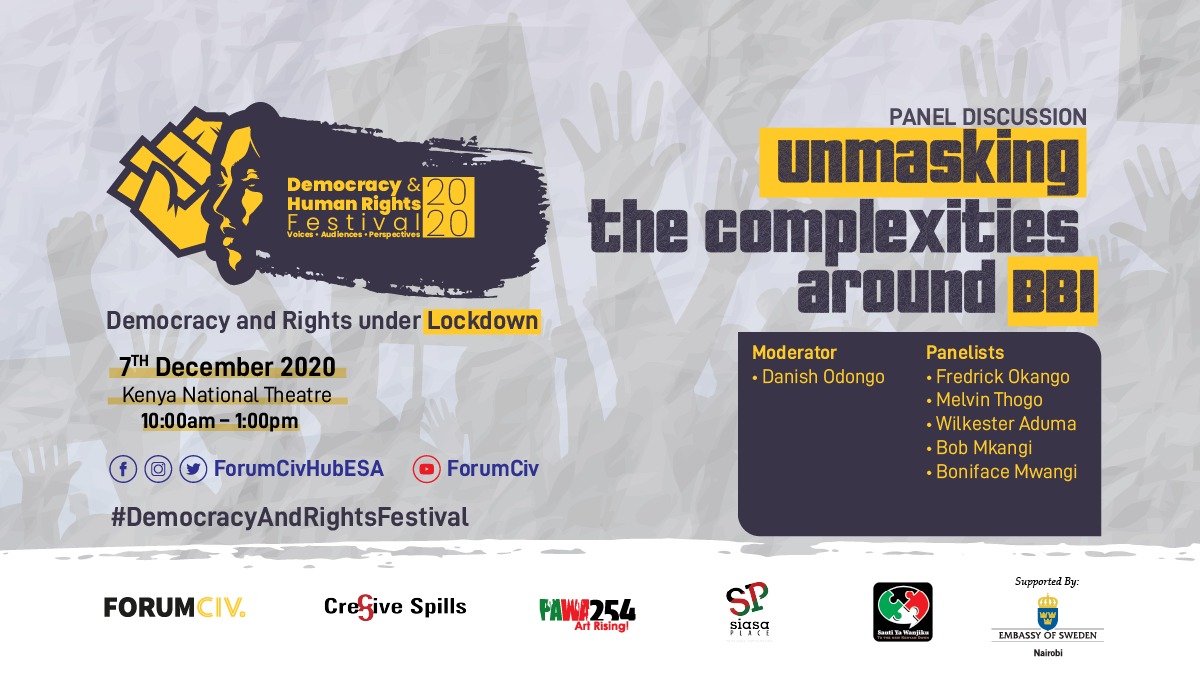 Pawa254's tweet photo. Despite the progressive constitution provisions, women's representation in political leadership in Kenya still remains below the global average. Corruption and tribalism also pose big threats to democracy and human rights in Kenya. #DemocracyAndRightsFestival https://t.co/Ron1ltCgmL