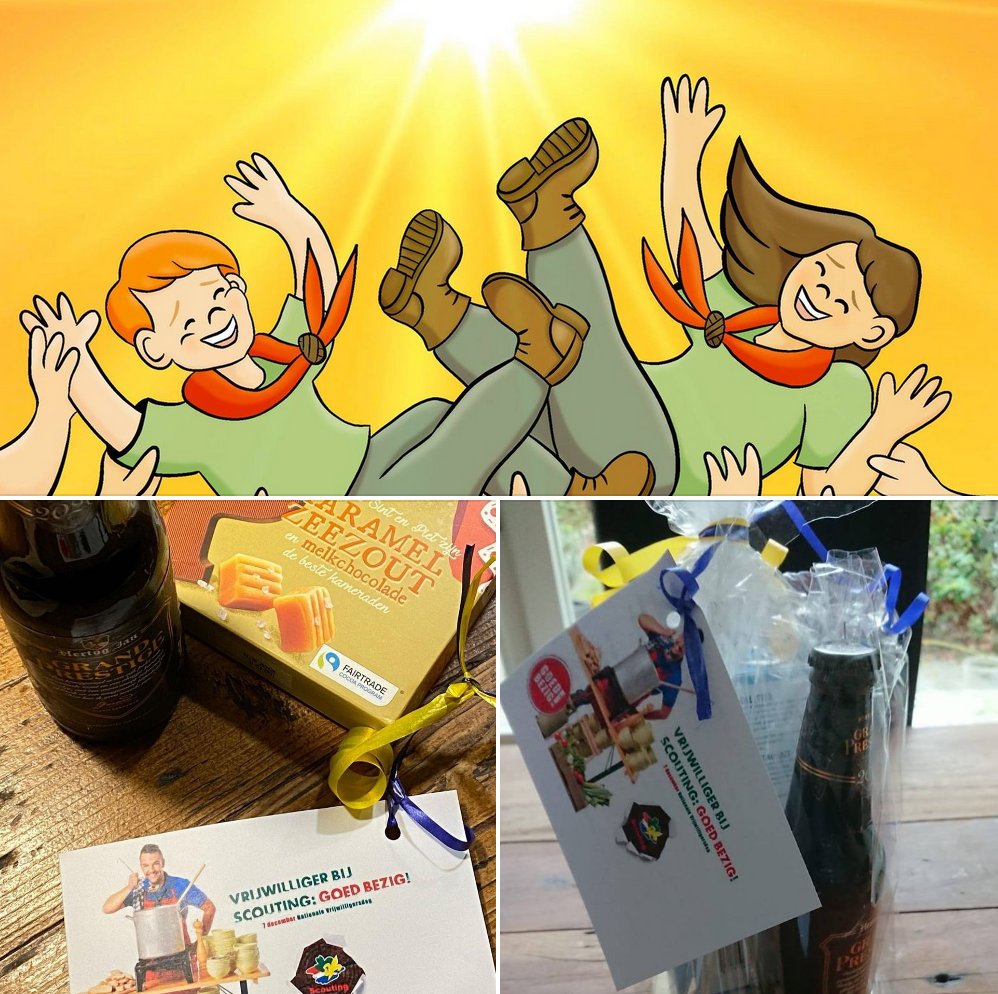 Vandaag, 7 december, is het Nationale Vrijwilligersdag. Maarliefst vijftig vrijwilligers bij Scouting IJsselgroep ontvangen daarom een mooi presentje. Vrijwilligers, bedankt voor jullie bijdrage afgelopen jaar!