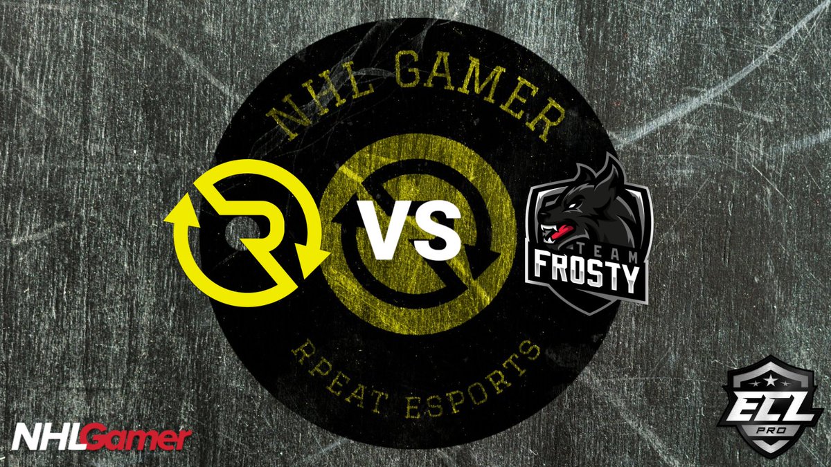 Tonight we are facing <a href="/TeamFrosty/">Team Frosty</a> in #ECL11! See you in our stream at 21:00!

🎞️ Twitch.tv/kozek77
⌚ 21:00

#nhlgamer #esportsfi #mukanaWilhelm