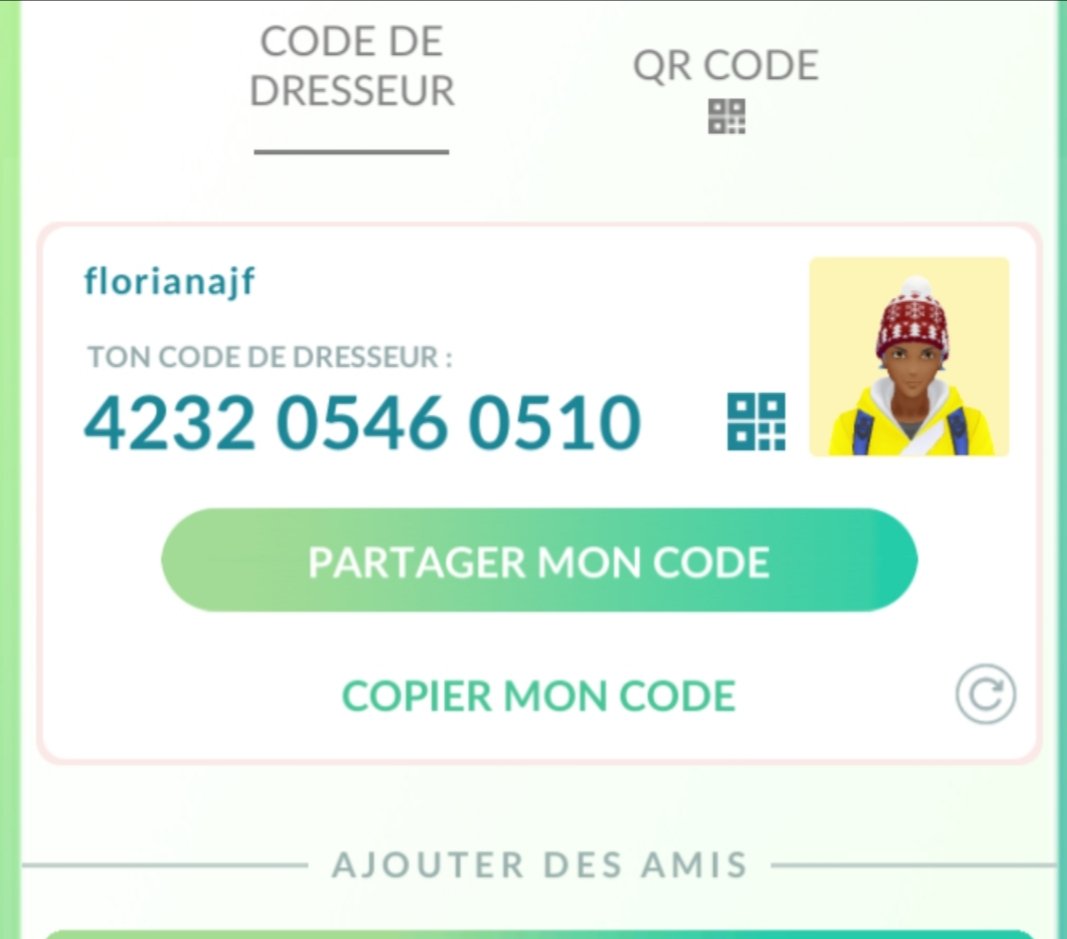 floriansaillar1's tweet photo. @MorPanda1985 @PokemonGoadding Add me . I from france Paris  .i'm yellow team level 40 https://t.co/rSCXJGz2Md